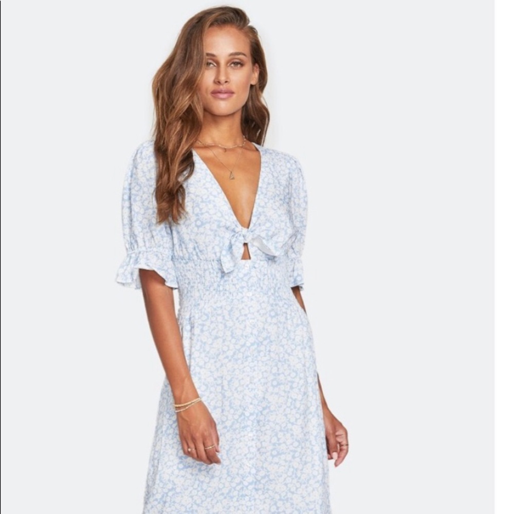 Lost + Wander Wander My Way Midi Dress